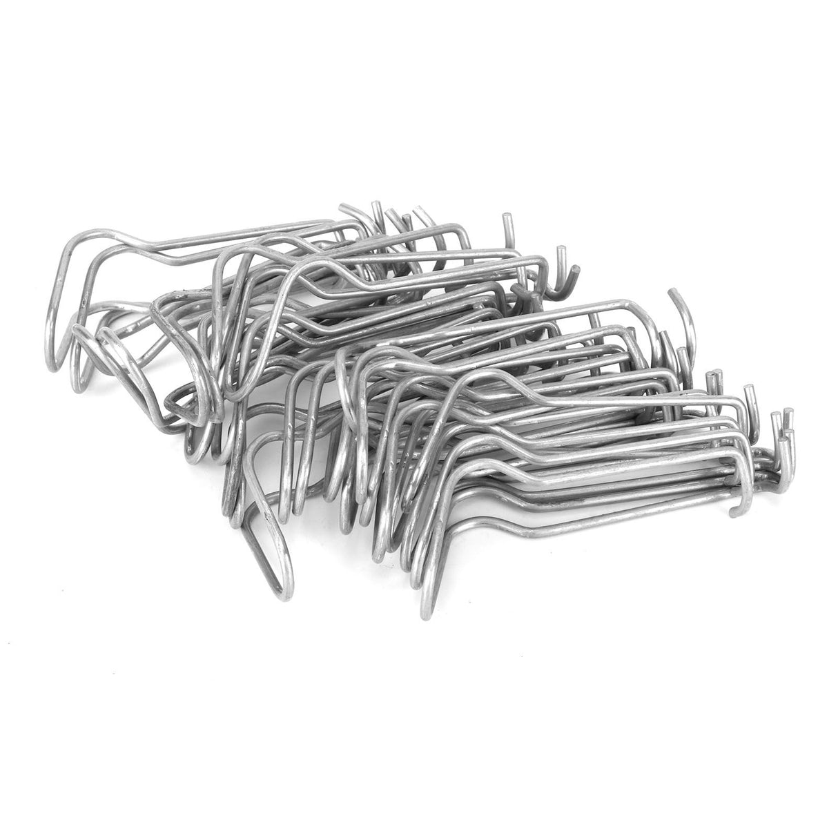 30Pcs Plant Support Spring Clip Stainless Steel Fixing Clamp for Garden GreenhouseFor 11mm Diameter