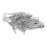 30Pcs Plant Support Spring Clip Stainless Steel Fixing Clamp for Garden GreenhouseFor 11mm Diameter