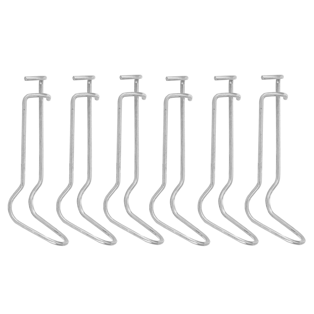 30Pcs Plant Support Spring Clip Stainless Steel Fixing Clamp for Garden GreenhouseFor 11mm Diameter