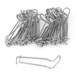 30Pcs Plant Support Spring Clip Stainless Steel Fixing Clamp for Garden GreenhouseFor 16mm Diameter
