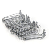 30Pcs Plant Support Spring Clip Stainless Steel Fixing Clamp for Garden GreenhouseFor 16mm Diameter