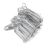 30Pcs Plant Support Spring Clip Stainless Steel Fixing Clamp for Garden GreenhouseFor 16mm Diameter