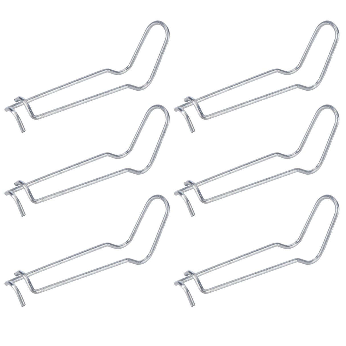 30Pcs Plant Support Spring Clip Stainless Steel Fixing Clamp for Garden GreenhouseFor 16mm Diameter