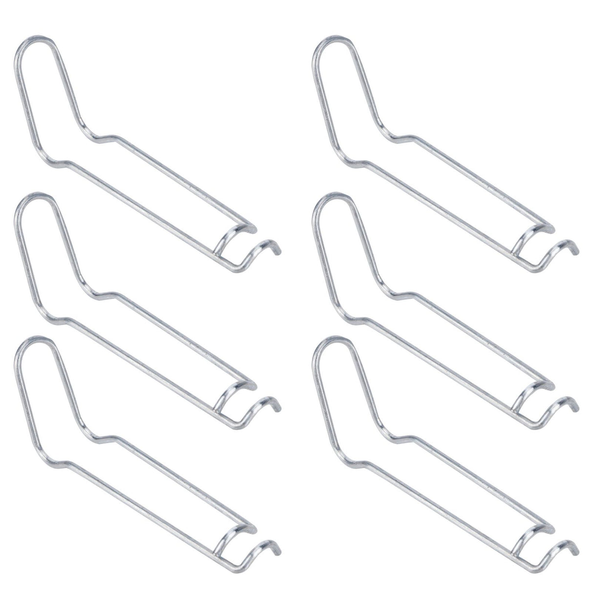 30Pcs Plant Support Spring Clip Stainless Steel Fixing Clamp for Garden GreenhouseFor 16mm Diameter