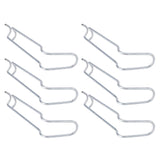 30Pcs Plant Support Spring Clip Stainless Steel Fixing Clamp for Garden GreenhouseFor 16mm Diameter