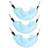 3 Sets Parrots Cage Bird Tent Bed House Hanging Hammock Hamster Nests Small Animals Accessories - Top-Down View