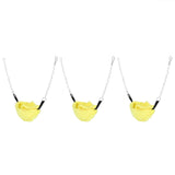 3 Sets Pet Cage Winter Warm Banana Shape Hamster Hammock Bed Hanging House Sleeping NestsYellow