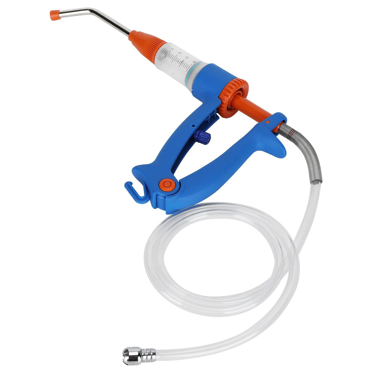 20ml Adjustable Continuous Vaccine Injector Automatic Feeding Injection Tool Veterinary Use