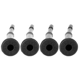 4Pcs Milk Lining Rubber Teat Cup Liner Replacement for Cattle Sheep Milking Machine - 45-Degree Angle