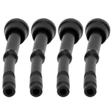 4Pcs Milk Lining Rubber Teat Cup Liner Replacement for Cattle Sheep Milking Machine - Rear View