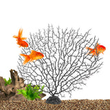 2Pcs Artificial Water Plant Aquarium Decoration Fish Tank Landscaping Simulation Coral Tree - Extra Image