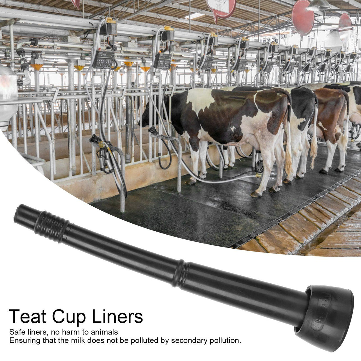 4PCS 016U Rubber Milking Liner Tool Replacement Accessories Parts for Cow Goat Milking Machine
