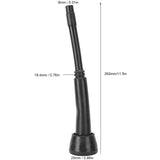 4PCS 00U Milking Machine Liners Black Rubber Teat Cup Liners Accessories for Goat Milker