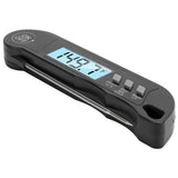 Folding Alarm Thermometer Electronic Barbecue Thermometer Food Temperature Measuring MeterBlack - 45-Degree Angle