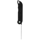 Folding Alarm Thermometer Electronic Barbecue Thermometer Food Temperature Measuring MeterBlack - Extra Image