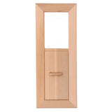 Sauna Air Vent Wooden Rectangle Grille Ventilation Equipment Steam Room Accessory