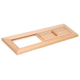 Sauna Air Vent Wooden Rectangle Grille Ventilation Equipment Steam Room Accessory