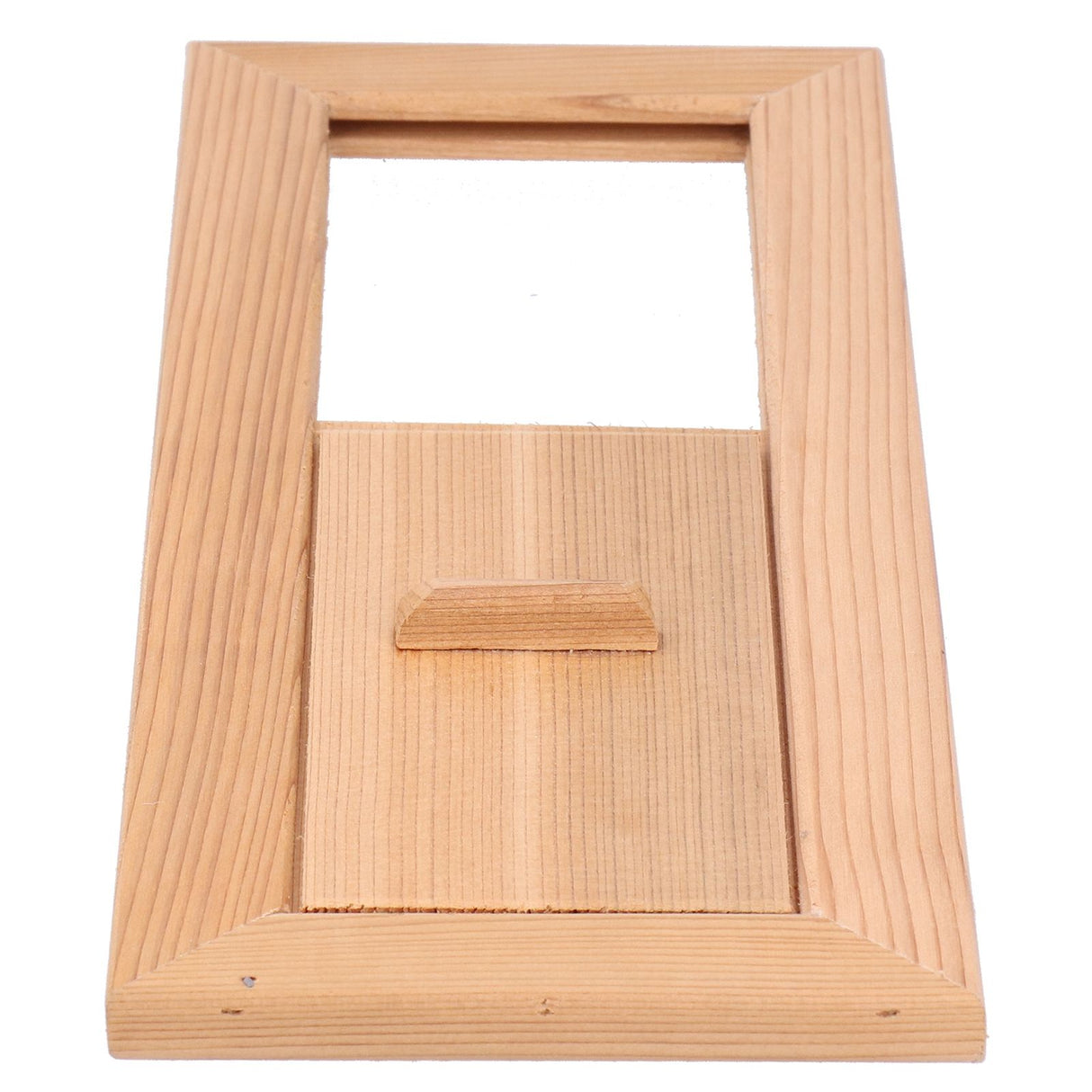 Sauna Air Vent Wooden Rectangle Grille Ventilation Equipment Steam Room Accessory