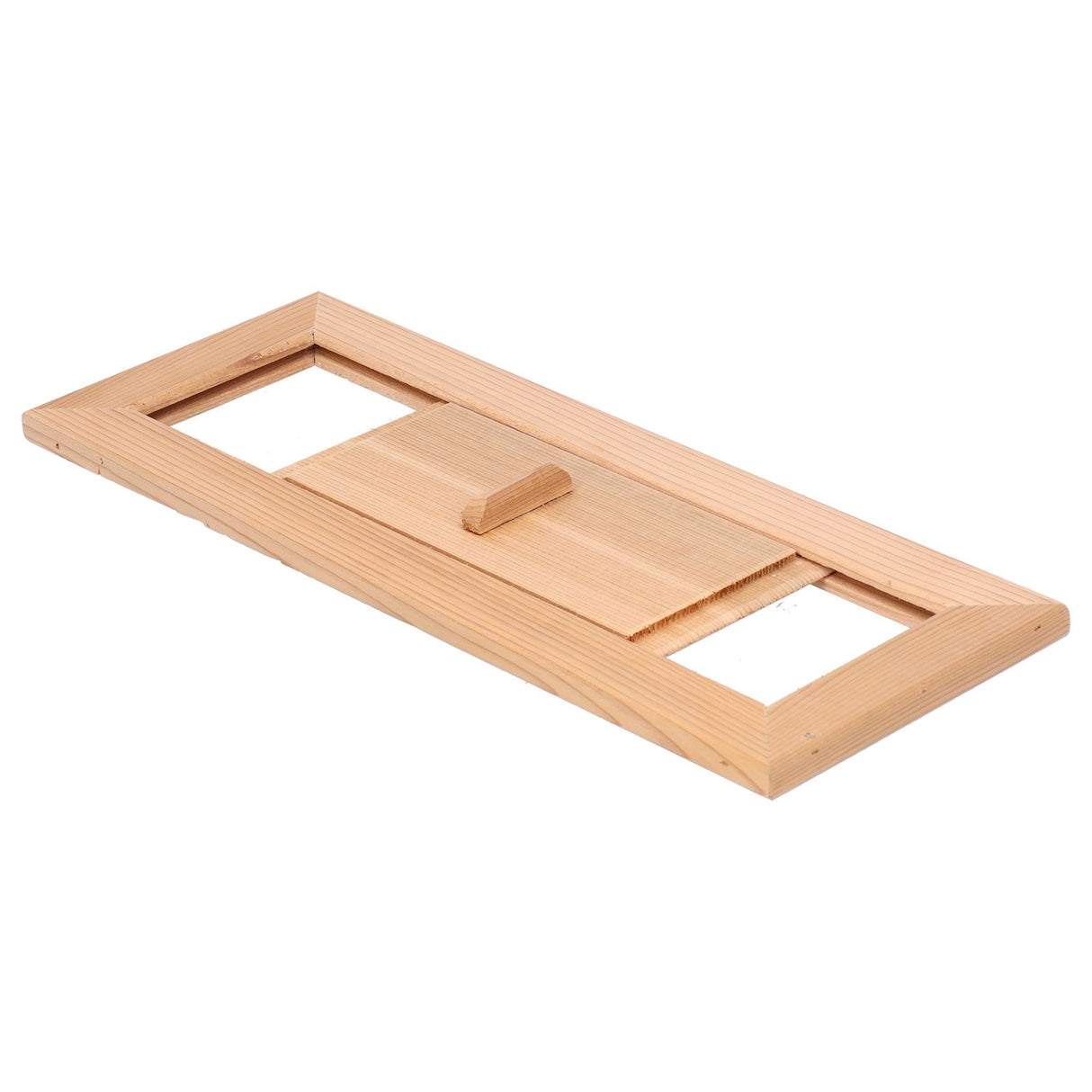Sauna Air Vent Wooden Rectangle Grille Ventilation Equipment Steam Room Accessory