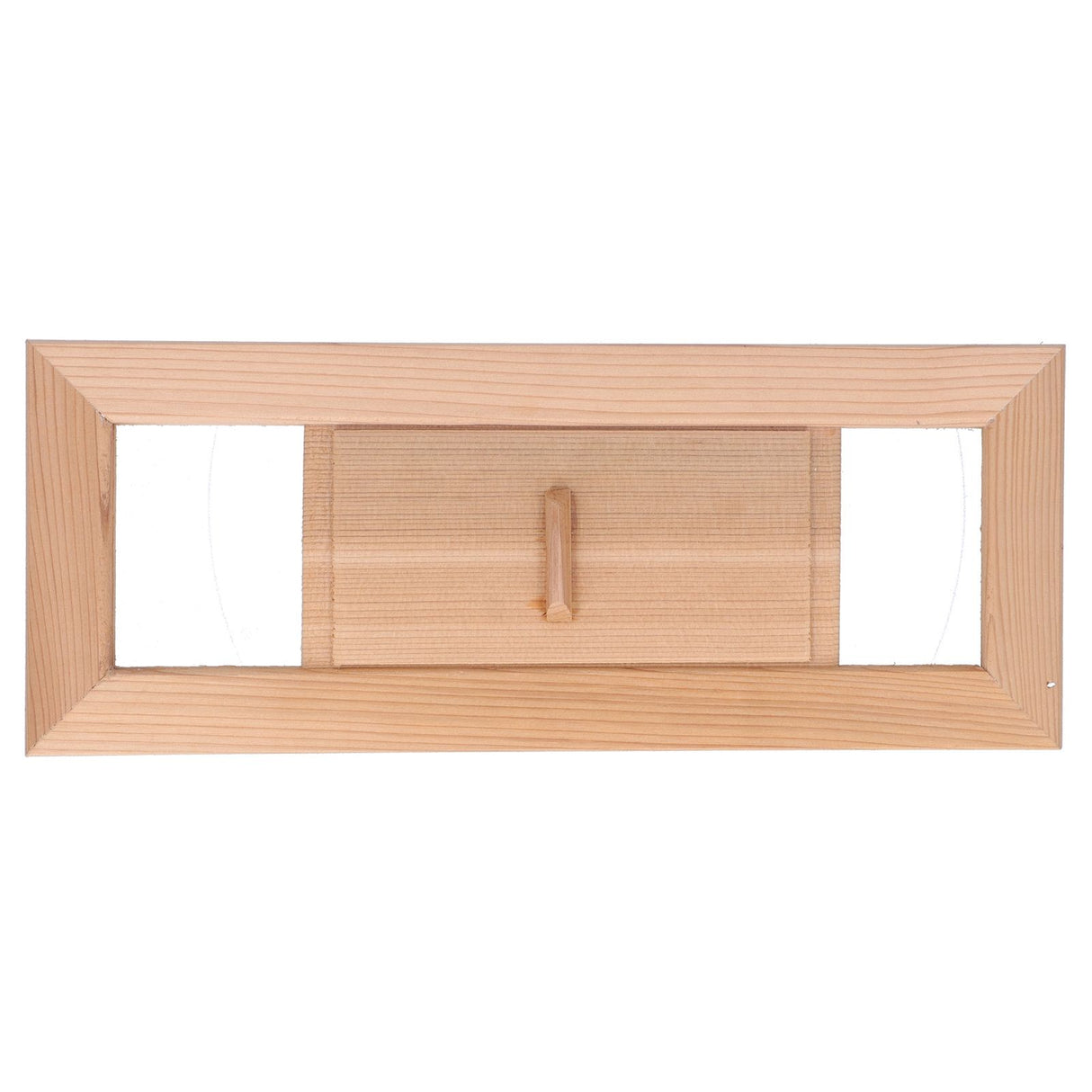 Sauna Air Vent Wooden Rectangle Grille Ventilation Equipment Steam Room Accessory