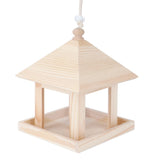 Hanging Bird House Nesting Box Feeding Feeder Box Garden Ornament Outdoor Tree DIY Decoration