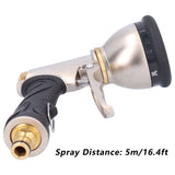 HighPressure Garden Watering Hose Sprayer Portable Car Wash Cleaning Hose Nozzle