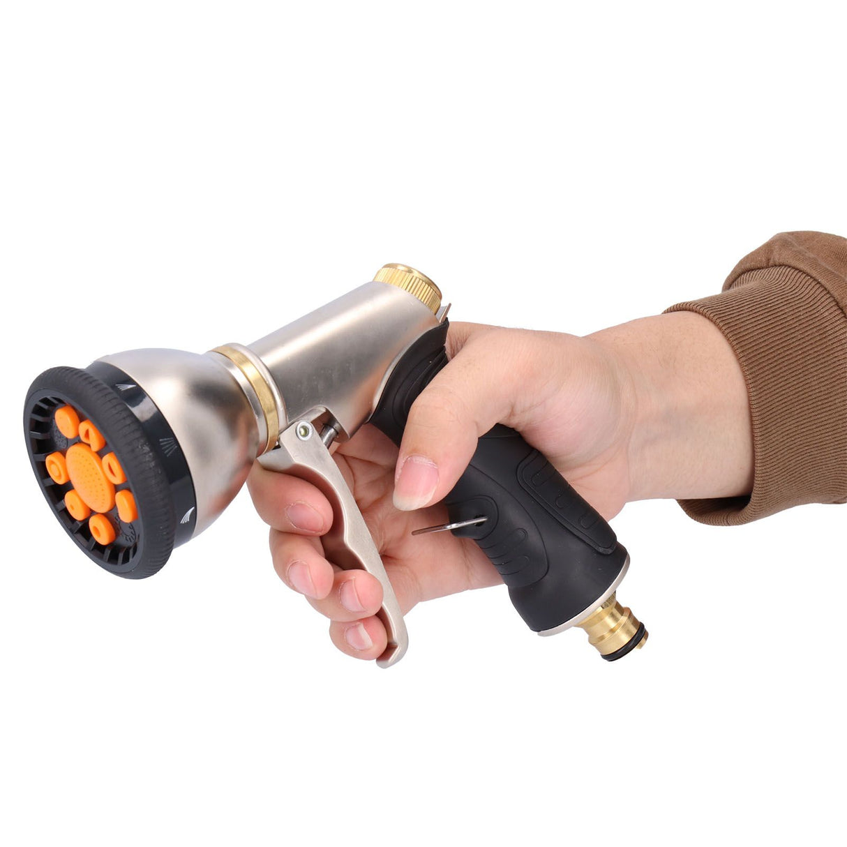 HighPressure Garden Watering Hose Sprayer Portable Car Wash Cleaning Hose Nozzle
