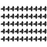 50PCS 4‑Way Connector 8/11 to 4/7mm Drip Irrigation Tubing Connector Fitting Gardening Accessory
