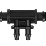 50PCS 4‑Way Connector 8/11 to 4/7mm Drip Irrigation Tubing Connector Fitting Gardening Accessory