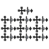 10Set G1/8 Atomizer Greenhouse Misting Sprayer Nozzle Garden Irrigation Watering Equipment