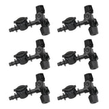 10Set G1/8 Atomizer Greenhouse Misting Sprayer Nozzle Garden Irrigation Watering Equipment - Top-Down View