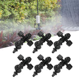 10Set G1/8 Atomizer Greenhouse Misting Sprayer Nozzle Garden Irrigation Watering Equipment
