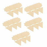 50PCS Double‑Sided Waterproof Bug Fly Stickers Glue Board Flying Insect Glue Traps Catcher - 45-Degree Angle