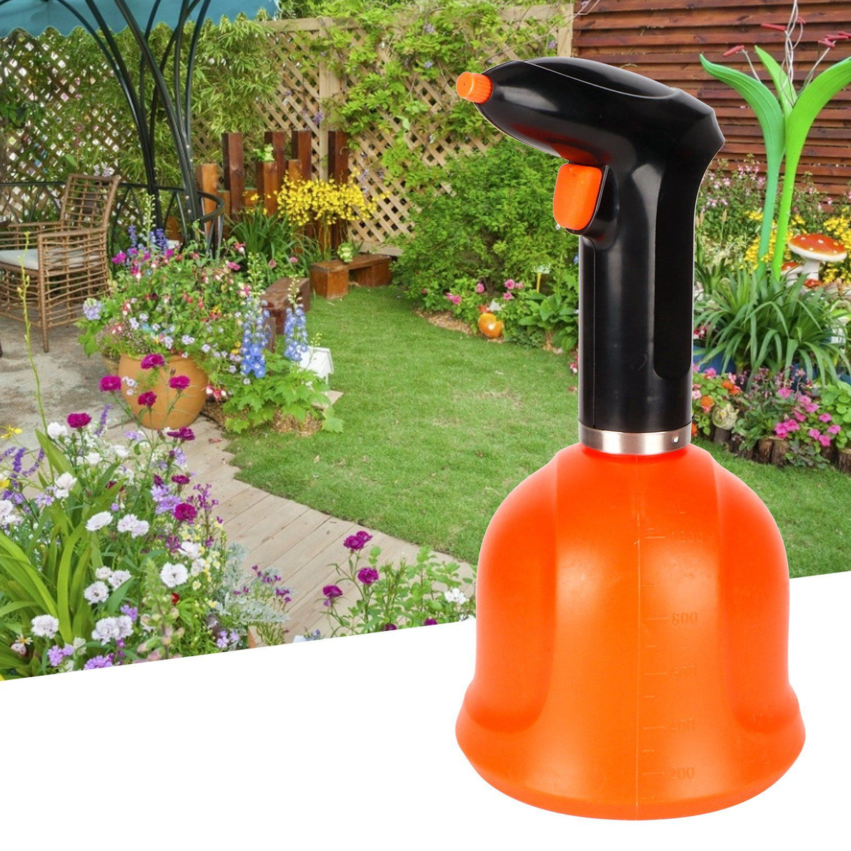 Electric Watering Can Handheld Flower Plant Multipurpose Gardening Fertilizing Cleaning