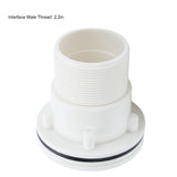 2.2in Male Thread Swimming Pool Suction Nozzle Spa Jet Fittings Water Treatment Equipment