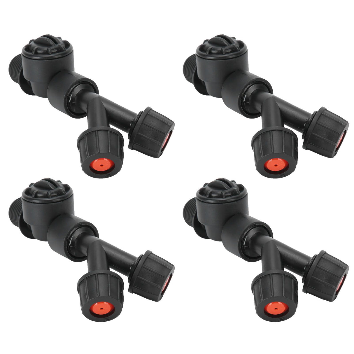 4pcs G3/8 DN10 Dual Nozzle DripProof Accessory for Agricultural Electric Knapsack Sprayer