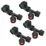 4pcs G3/8 DN10 Dual Nozzle DripProof Accessory for Agricultural Electric Knapsack Sprayer