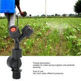 4pcs G3/8 DN10 Dual Nozzle DripProof Accessory for Agricultural Electric Knapsack Sprayer - Extra Image
