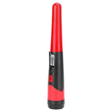 Metal Detecting Pinpointer Detector High Sensitivity 360‑Degree Handheld Metal Locating RodRed - Top-Down View