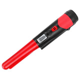 Metal Detecting Pinpointer Detector High Sensitivity 360‑Degree Handheld Metal Locating RodRed - 45-Degree Angle