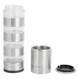 Seasoning Jar Set Spice Bottles Grinder Condiment Dispenser for Outdoor Camping