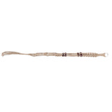 Plant Hanger Hanging Flowerpot Lifting Rope with Wooden Beads Indoor Outdoor Decoration - Front View