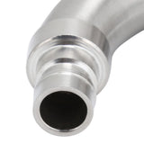 G1/2 Male Thread Water Faucet Dual Outlet Stainless Steel Water Tap for Gardens Washing Machines