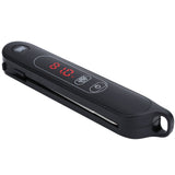 LED Meat Thermometer Foldable Food Thermometer Instant Read for Kitchen Cooking Grilling BBQ - Side View