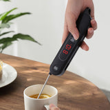 LED Meat Thermometer Foldable Food Thermometer Instant Read for Kitchen Cooking Grilling BBQ - Extra Image