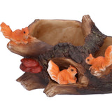 Plant Pot Innovative Waterproof Succulent Flower Bonsai Resin Planter Home DecorationSquirrels Chasing - Extra Image