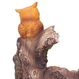Plant Pot Innovative Waterproof Succulent Flower Bonsai Resin Planter Home DecorationEagle Standing on Tree - Extra Image