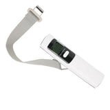 Pocket Scale with LCD Display Battery Free Portable Luggage Scale Weighing Device