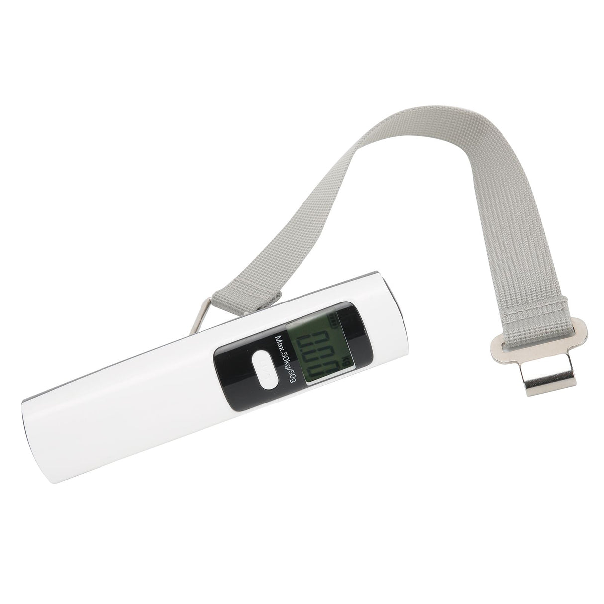 Pocket Scale with LCD Display Battery Free Portable Luggage Scale Weighing Device