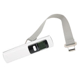 Pocket Scale with LCD Display Battery Free Portable Luggage Scale Weighing Device - Close-Up Angle